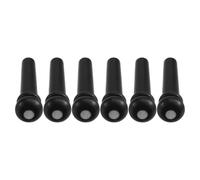 Ujjdwiurgh Ebony Wood 6pcs Violin Tail Nail Endpin Set pour les Violons et les Accessoires Musicaux de Guitare Folklorique
