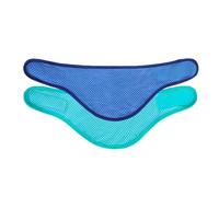 Ujjdwiurgh Écarpe de Compagnie Extérieure D'Été Bandana Bandana 2 Pack Rafacier de Glace de Glace Instantané Réglable pour Empêcher Le Sol M