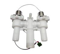 Ujjdwiurgh Électrovanne de Toilette Intelligente Accessoires de Toilette Valve à Impulsion Couvercle de Toilette Bistable Valve de Chasse D'Eau