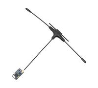 Ujjdwiurgh ELRS Dual Band Nano Receiver 900MHz / 2,4 GHz Expresslrs RX Récepteur TCXO pour RC FPV Drone à Longue Portée AIGE Fixe