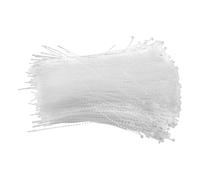 Ujjdwiurgh Emballage en Plastique Attachez la Cravate de Boucle de Corde de Câble de Corde de ChaîNe 18Cm 1000Pcs Couleur Transparente