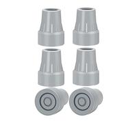 Ujjdwiurgh Embouts de Béquille, Embouts de Canne en Caoutchouc Antidérapants Robustes de 7/8 Pouces, Capuchons de Pied de Canne de Remplacement, 6 Pièces