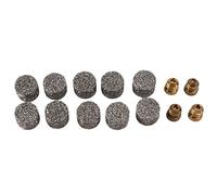 Ujjdwiurgh Embouts de Buse à en Mousse de 4 PièCes et Fabricant de Mousse de 10 PièCes, Buse à Filetage Universel de 1,1 Mm et Filtre à