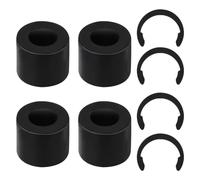 Ujjdwiurgh Empêchez le Rouleau en Caoutchouc de Bouger les Anneaux de Retenue Compatibles avec, 4 Pièces
