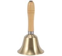 Ujjdwiurgh en Laiton PoignéE en Bois éCole RéCeption DîNer en Bois HôTel Main Cloche Or