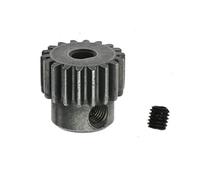 Ujjdwiurgh Engrenage de Moteur Sans Balais en MéTal 18T pour SCY 16101 16102 16103 16201 Pro 1/16 PièCes de Mise à Niveau de Voiture RC Sans Balais Accessoires