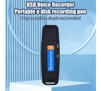 Ujjdwiurgh Enregistrement Vocal USB Mini Enregistreur Vocal Numérique MiniSound Dictaphone Enregistreur Audio Stylo 32 Go pour Entretien de Réunion
