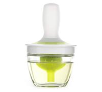 Ujjdwiurgh Ensemble Bouteille D' et Pinceaux - Brosse à Gril Résistante à la Chaleur - Brosse à Pâte en Silicone avec Récipient pour la Cuisine