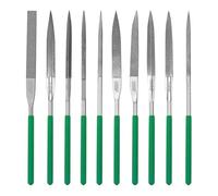 Ujjdwiurgh Ensemble de 10 Diamantées, Ensemble de à Aiguilles de Précision, Revêtues de Diamant pour le Limage Du Métal, de la Céramique, de la Pierre, des A