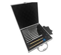 Ujjdwiurgh Ensemble de 10 Diapasons Pièces, Diapasons pour la Guérison de la Thérapie Sonore des Chakras, Garder le Corps en Argent