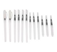 Ujjdwiurgh Ensemble de 12 Stylos Pinceaux pour Aquarelle, Stylos à Peinture Aquarelle, Marqueurs à Base D'Eau pour Aquarelle, Crayon de Couleur Soluble dans L'Eau