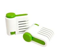 Ujjdwiurgh Ensemble de 2 Pièces pour Découper les Gâteaux : Aide à Superposer les Couches et Tranche-Pain A