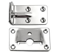 Ujjdwiurgh Ensemble de 2 Supports de Table en Acier Inoxydable de Qualité Marine, Utilisation Multiple Amovible pour Le MatéRiel D'Accessoires Marins de Bateau de Maison