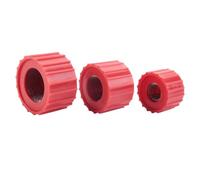 Ujjdwiurgh Ensemble de 3 Nettoyeurs de Tuyaux en Cuivre 1/2 Pouce, 3/4 Pouce et 1 Pouce Brosse pour Tube en Cuivre Brosse de Nettoyage de Plomberie