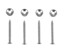 Ujjdwiurgh Ensemble de 4 Guitare Basse Cou Joint Virole Manchon w/vis Correspondant