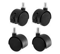 Ujjdwiurgh Ensemble de 4 Vis dans les Roulettes - 2 avec Fonction de Verrouillage