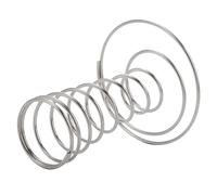 Ujjdwiurgh Ensemble de 8 Supports de Cônes à Glace en Argent, Supports de Cônes en Acier Inoxydable, Supports de Cônes à Pizza, Présentoirs de Cônes Alimentaires.