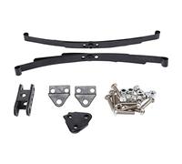 Ujjdwiurgh Ensemble de Barres de Suspension À Ressorts À Lames Dures pour SC10 / SCX10 SC90 / 10 sur D90, Noir