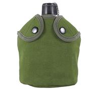 Ujjdwiurgh Ensemble de Batterie de Cuisine de Cantine en Plein Air, Tasse de Cantine, Bouteille d'eau Portable avec PoignéE de Maintien, pour Le Camping en Plein Air, la RandonnéE