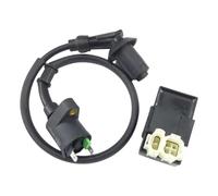 Ujjdwiurgh Ensemble de bobine d'allumage universelle CDI avec bobine d'allumage pour scooter 50 cc, 125 cc, 150 cc, GY6, scooter chinois, moto, ATV, AC