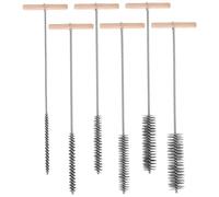 Ujjdwiurgh Ensemble de Brosses de Nettoyage des Trou de Perceuse 8/12/16/20/25/30 mm en Acier Inoxydable pour les Perceuses de Marteau