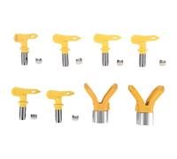 Ujjdwiurgh Ensemble de buses de peinture sans air, embouts réversibles pour pulvérisateur de peinture sans air, pièces de pulvérisation