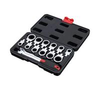 Ujjdwiurgh Ensemble de Clés à Cliquet, Facile à Utiliser, Robuste, à Dégagement, Multifonction, Détachable, pour Gadgets D'Entretien de Voiture et de Camion