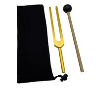 Ujjdwiurgh Ensemble de Diapasons en Alliage D'Aluminium Instrument de Thérapie Sonore Accessoires pour Instruments de Musique Soulage le Stress au Travail RE417HZ