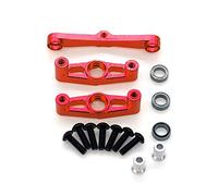 Ujjdwiurgh Ensemble de Direction en MéTal avec Roulement pour PièCes de Mise à Niveau de Voiture TT-02 TT02 TT02B TT02T 1/10 RC