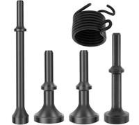 Ujjdwiurgh Ensemble de Forets pour Marteau Pneumatique de Lissage, 5 Pièces, Kit D'Outils pour Marteau Pneumatique avec Ressort pour Marteau Pneumatique 150, 190, 250