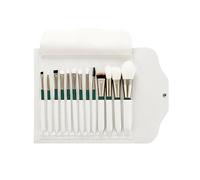 Ujjdwiurgh Ensemble de Pinceaux de Maquillage de 13 Pièces Ensemble D'Outils de Beauté pour Pinceaux à Poudre en Vrac