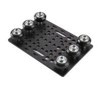 Ujjdwiurgh Ensemble de portique à fente en V de 20 à 80 mm avec roues pour profilés en aluminium à fente en V, routeur CNC et imprimante 3D, partie A