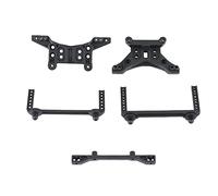 Ujjdwiurgh Ensemble de poteaux de carrosserie avant et arrière pour HBX 16889 16889A 16890 16890A 1601 1602 RC Car Parts Accessoires