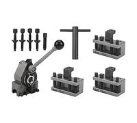 Ujjdwiurgh Ensemble de poteaux d'outils à changement rapide WM210V & WM180V & 0618 12 x 12 mm pour lit de 120 à 220 mm