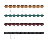 Ujjdwiurgh Ensemble de Roues de Polissage pour Meule Abrasive Adapté à L'Outil Rotatif