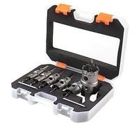 Ujjdwiurgh Ensemble de scie-cloche en alliage de 16 à 35 mm - Convient pour les outils de perçage des plaques de fer en acier inoxydable