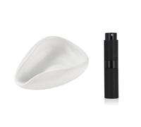 Ujjdwiurgh Ensemble de Tasses Doseuses et de Flacons Pulvérisateurs pour Grains de Café, Pulvérisateur à Doseur en Céramique, Kit de Plateau Doseur à Dose, et Facile à Utiliser