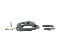Ujjdwiurgh Ensemble D'Extension de Tuyau de Vidange Tuyau Universel de Machine à Laver 1.5M, Comprend un Connecteur de Tuyau de Support et des Colliers de Serrage Tuyaux de Vidange