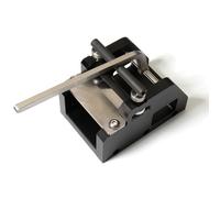 Ujjdwiurgh Ensemble d'outils de bricolage pour cuir - Réglable - Coupe amincissante - Séparateur de ceinture manuel et machine à tailler en aluminium fait à la main