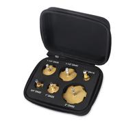 Ujjdwiurgh Ensemble D'Outils de Levage PPR, Foret Étagé, 6 Pièces, Tige Hexagonale, Outil de Connexion de Conduite D'Eau 20-63 mm pour Alésage de Conduite D'Eau