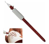 Ujjdwiurgh Ensemble D'Outils de Sculpture de Poterie en Argile, Sculpture en Argile, Grattoir de Spéléologie, Outils de Modélisation Artisanaux, Installation Facile, Facile à Utiliser, Gris