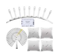 Ujjdwiurgh Ensembles D'Outils de Mesure de Guitare Accessoires D'Outils de Guitare Kits de Réparation D'Instruments de Musique