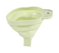 Ujjdwiurgh entonnoir pliant en silicone Entonnoirs telescopiques longs de style pliable pour la distribution de liquides menagers Gadgets de cuisine vert