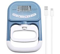 Ujjdwiurgh Entraîneur de Force de Préhension Dynamomètre Digital pour Main Dynamomètre pour Main