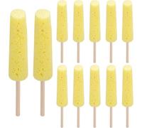 Ujjdwiurgh Éponge sur Un Bâton pour la Poterie 12 Pack Réutilisable pour L'Argile, Les Éponges en Céramique Tailleur de Mise en Forme des Outils