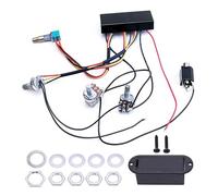 Ujjdwiurgh EQ-B21T Guitare Électrique Basse Micro Actif Guitare Électrique Basse Ligne Instrument Pièces Accessoires