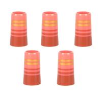 Ujjdwiurgh Équipement de Golf Ferrules en Fer à Rayures Colorées 5pcs pour 9,5x25x13,7 mm de Club de Golf
