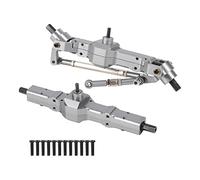Ujjdwiurgh Essieu de pont avant et arrière en métal pour C14 C24 C34 C44 B14 B24 1/16 RC Truck Car Upgrade Parts Accessories