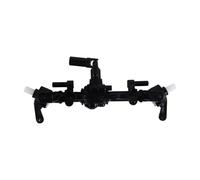 Ujjdwiurgh Essieu de Pont pour Voiture TéLéCommandéE sur d'escalade 1/12 MN D90 D91 MN90 MN91 MN99S Accessoires de PièCes de Rechange,