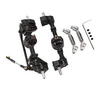 Ujjdwiurgh Essieu de Portail et 2 PièCes avec Arbre D'EntraîNement en MéTal pour C14 C24 C24-1 C34 C44 B14 B24 1/16 PièCes de Mise à Niveau de Voiture TéLéCommandéE